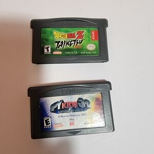 GAMEBOY ADVANCE Video Game Bundle GBA Spy Kids 3D Gameover DragonBall Z